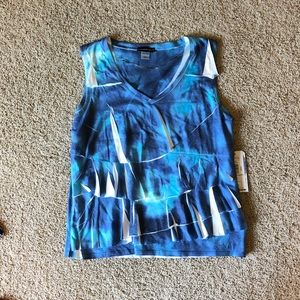 NWT Colorful Dyed Tank